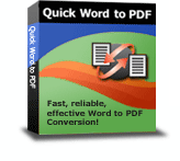 Quick Word to PDF icon